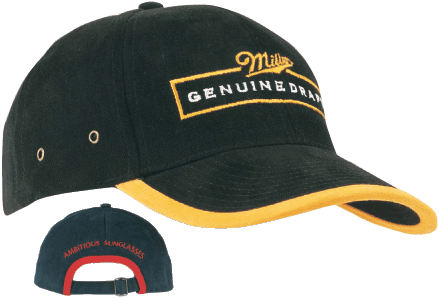 Brushed Heavy Cotton with Peak & Arch Trim